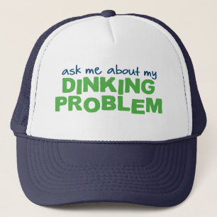 Vraag me naar mijn denkkende probleem Pickleball P Trucker Pet