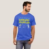 Vraag me naar mijn denkkende probleem Pickleball S T-shirt (Voorkant volledig)
