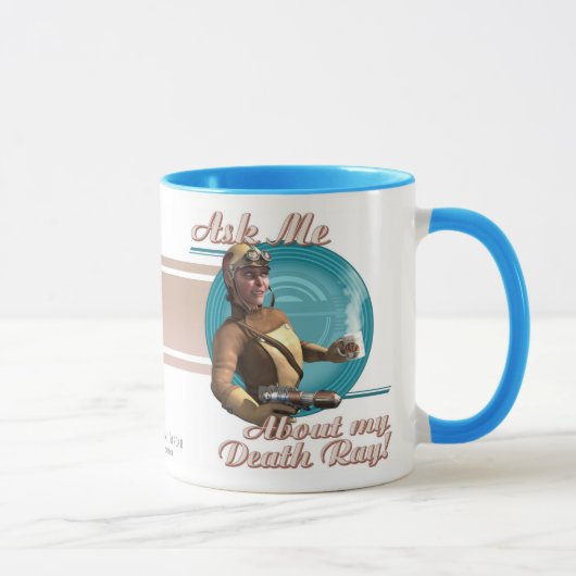 Vraag me naar mijn dode Ray. KoffieMok Mok (Rechts)