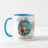 Vraag me naar mijn dode Ray. KoffieMok Mok (Links)