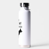 Vraag me naar mijn Duitse herder Waterfles (Links)