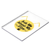 Vraag me naar mijn film notitieboek (Linkerzijde)