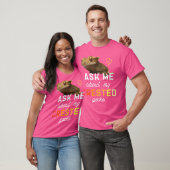 Vraag me naar mijn Gecko T-shirt (Unisex)