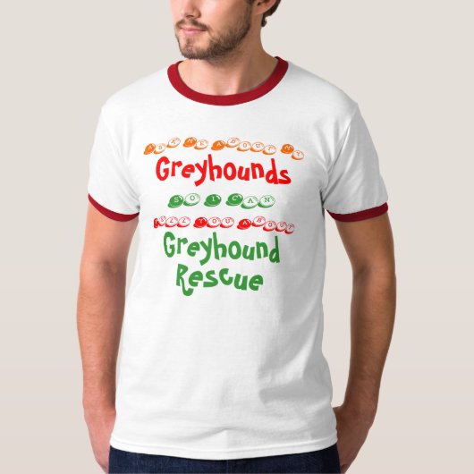 Vraag me naar mijn, Greyhounds, dus ik kan je vert T-shirt (Voorkant)
