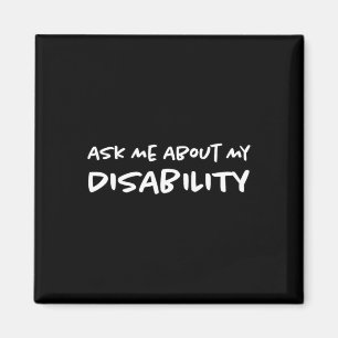 Vraag me naar mijn handicap magneet