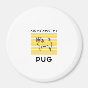 Vraag me naar mijn hond magneet