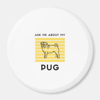 Vraag me naar mijn hond magneet