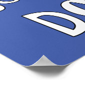 Vraag me naar mijn Hond Poster (Hoek)