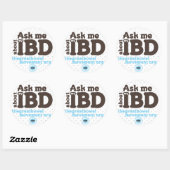 Vraag me naar mijn IBD Sticker - Stippen (Vel)
