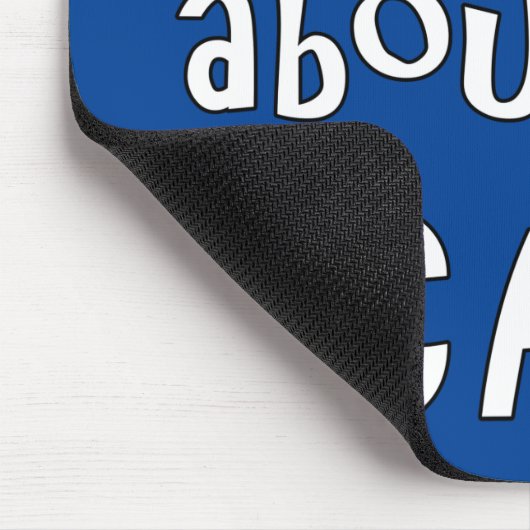 Vraag me naar mijn Kat Muismat (Hoek)