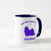 Vraag me naar mijn Maltese Mok (Voorkant rechts)