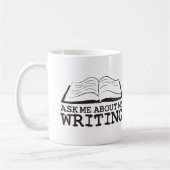 Vraag me naar mijn Mok voor schrijven (Links)