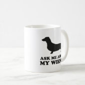 Vraag me naar mijn Mok voor Wiener Coffee (Voorkant rechts)