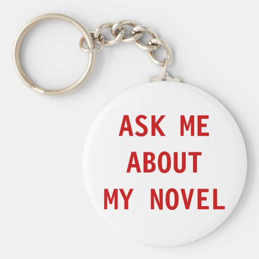 Vraag me naar Mijn nieuwe Sleutelhanger (Voorkant)