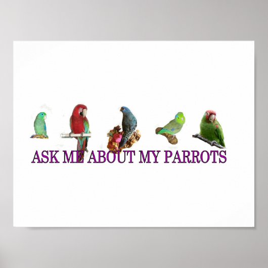 Vraag me naar mijn ouders poster (Voorkant)