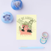 Vraag me naar mijn Planten | Cadeau voor mam Flyer (Enkel)