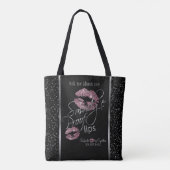 Vraag me naar mijn slipprooflips - Lipsense II Tote Bag (Achterkant)