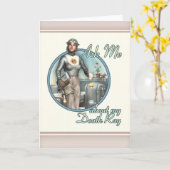 Vraag me naar mijn sterfdag! Wenskaart Kaart (Gele Bloem)