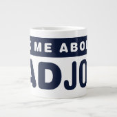 Vraag me naar mijn vaders okes grote koffiekop (Voorkant)