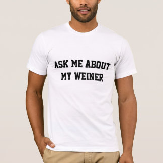 Vraag me naar mijn wensen t-shirt
