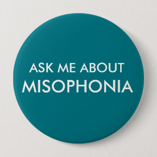 Vraag me naar Misophonia Ronde Button 4,0 Cm