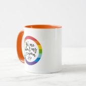 Vraag me naar m'n pronoun? mok (Voorkant links)