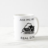 Vraag me naar Mok onroerend goed (Voorkant rechts)