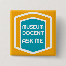 Vraag me naar Museum Docent Button
