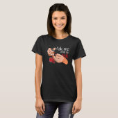 Vraag me naar Nails Nail-technicus Manicure Nails T-shirt (Voorkant volledig)