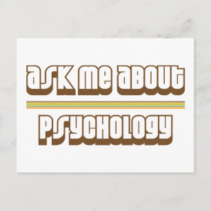 Vraag me naar psychologie briefkaart