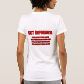 Vraag me naar Puppymolens T-shirt (Achterkant)