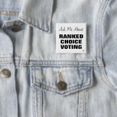 Vraag me naar RCV-toets Vierkante Button 5,1 Cm (In situ)