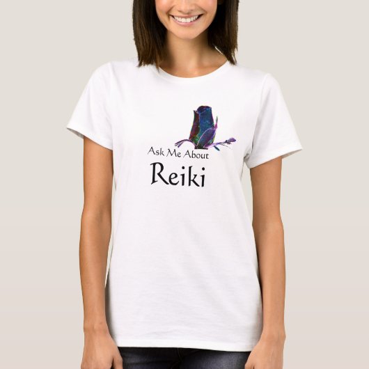 Vraag me naar Reiki T-shirt (Voorkant)