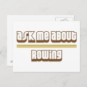 Vraag me naar Rijen Briefkaart (Voorkant / Achterkant)