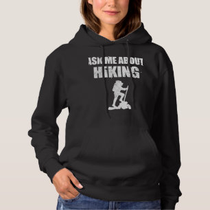 Vraag me naar wandelend hoodie