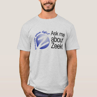 Vraag me naar Zeek T-shirt