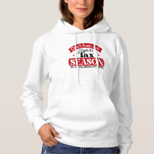 Vraag me niet eens dat ik haar belasting op belast hoodie