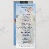 Vraag me niet meer door Alma Tadema Wedding Programmakaart (Voorkant / Achterkant)