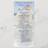 Vraag me niet meer door Alma Tadema Wedding Programmakaart (Voorkant)