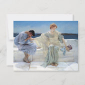 Vraag me niet meer door Sir Lawrence Alma Tadema (Voorkant)
