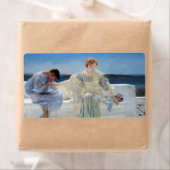 Vraag me niet meer door Sir Lawrence Alma Tadema Etiket (Insitu)