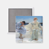 Vraag me niet meer door Sir Lawrence Alma Tadema Magneet (Voorkant / Achterkant)