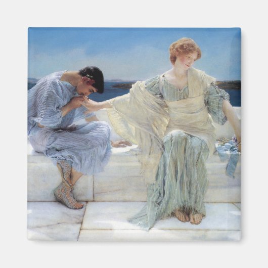 Vraag me niet meer door Sir Lawrence Alma Tadema Magneet (Voorkant)