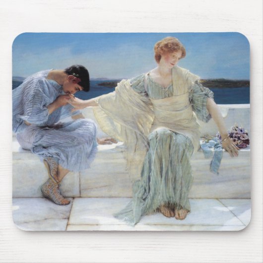 Vraag me niet meer door Sir Lawrence Alma Tadema Muismat (Voorkant)