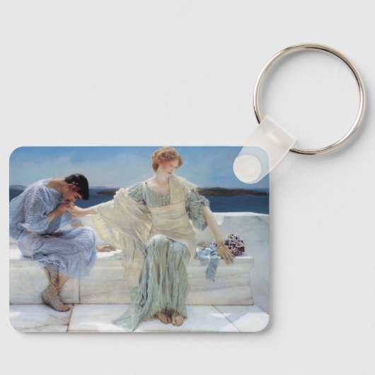 Vraag me niet meer door Sir Lawrence Alma Tadema Sleutelhanger (Voorkant)