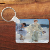 Vraag me niet meer door Sir Lawrence Alma Tadema Sleutelhanger (Achterkant)
