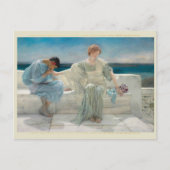 Vraag me niet meer, Lawrence Alma-Tadema Briefkaart (Voorkant)
