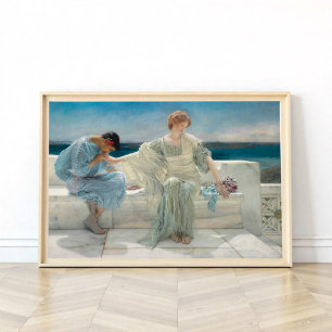 Vraag me niet meer, Lawrence Alma-Tadema Poster