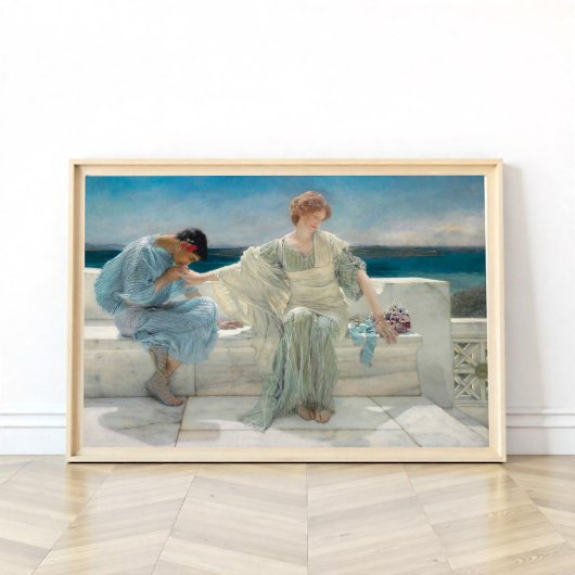 Vraag me niet meer, Lawrence Alma-Tadema Poster