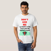 Vraag me niet om internet t-shirt (Voorkant volledig)